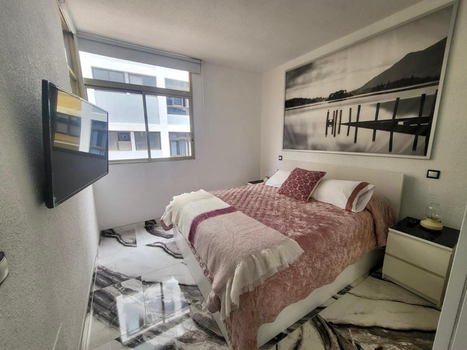 לאס פאלמס דה גראן קנאריה 2 Bedrooms Flat + Balcony + Parking At Las Canteras Beach מראה חיצוני תמונה